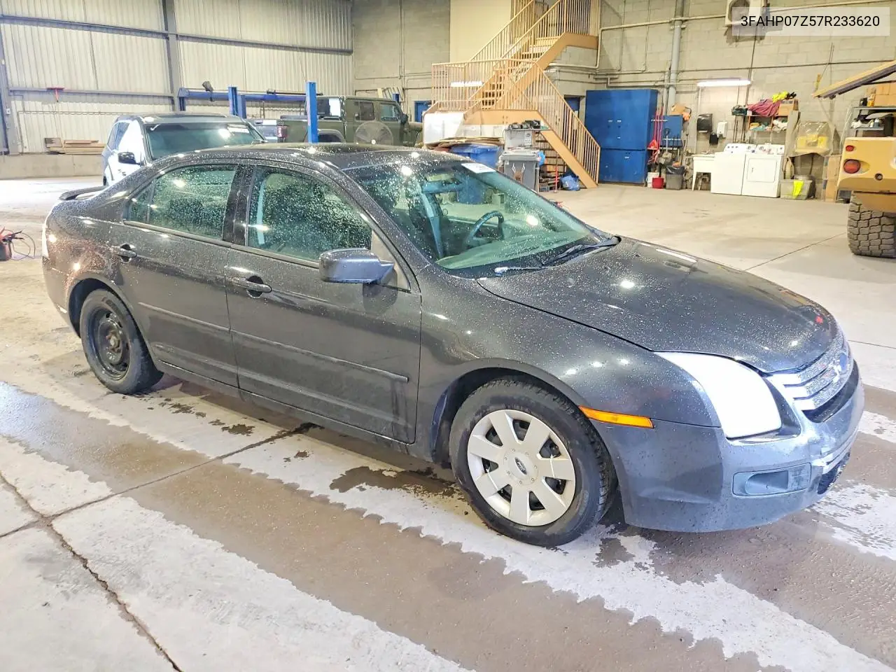 2007 FORD FUSION VIN 3FAHP07Z57R233620 — фото 4