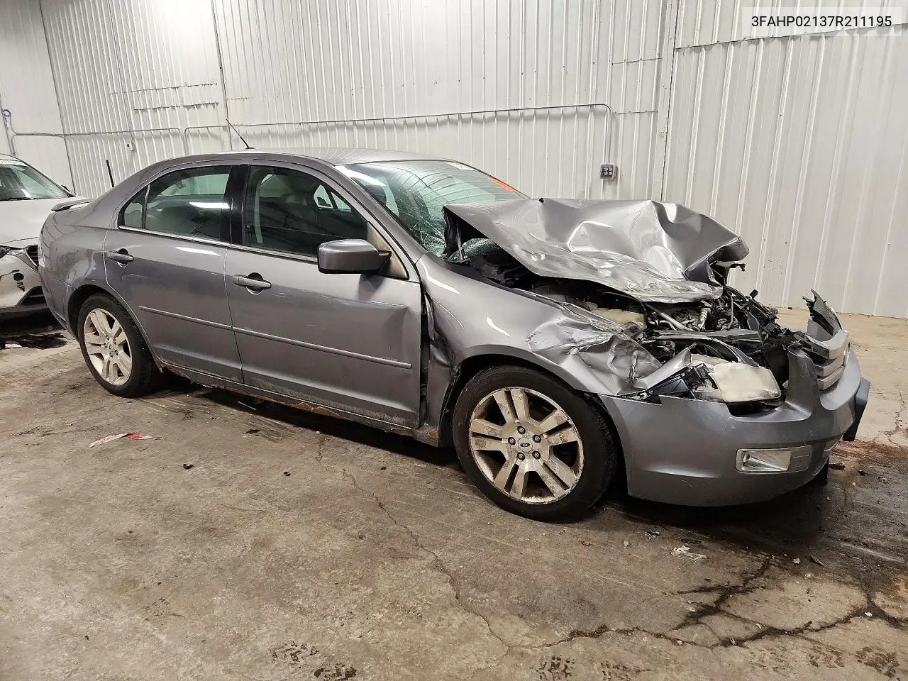 2007 FORD FUSION VIN 3FAHP02137R211195 — фото 4