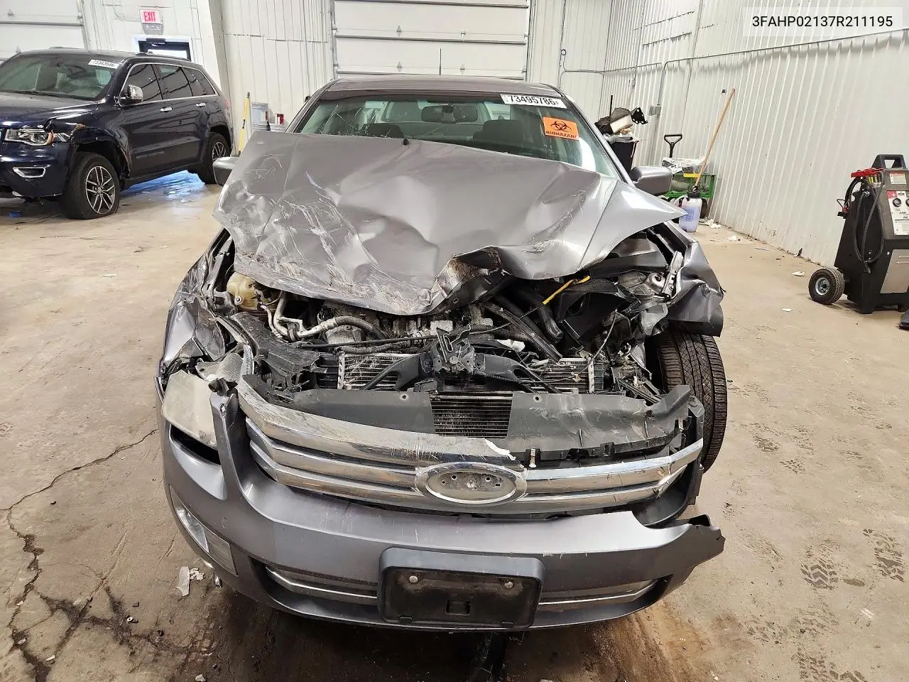 2007 FORD FUSION VIN 3FAHP02137R211195 — фото 5