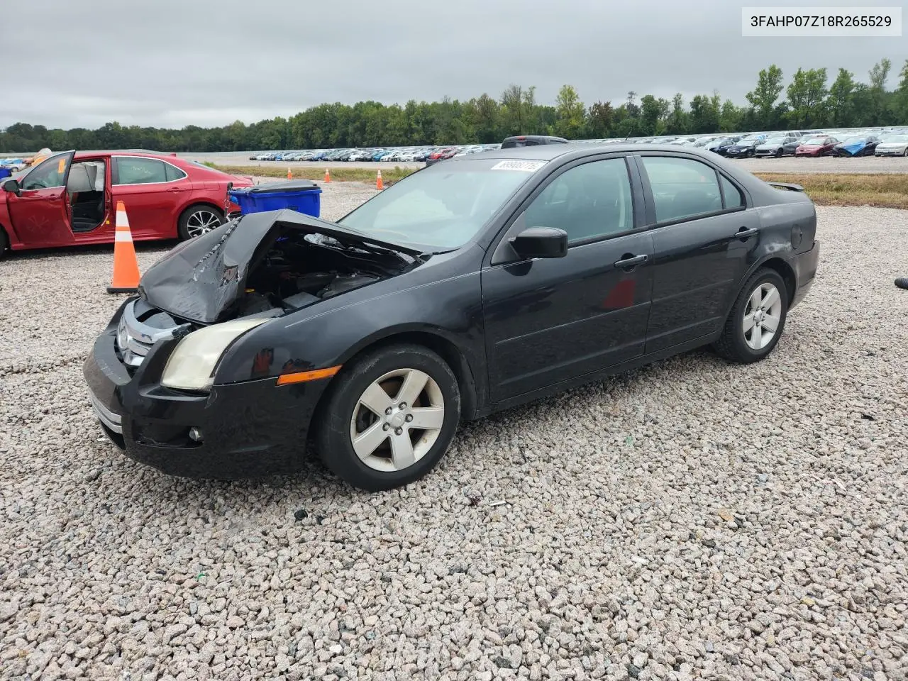 FORD FUSION 2008, VIN 3FAHP07Z18R265529