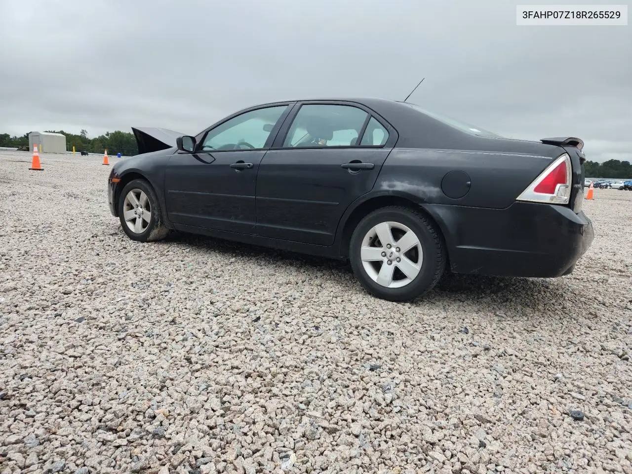 2008 FORD FUSION VIN 3FAHP07Z18R265529 — фото 2