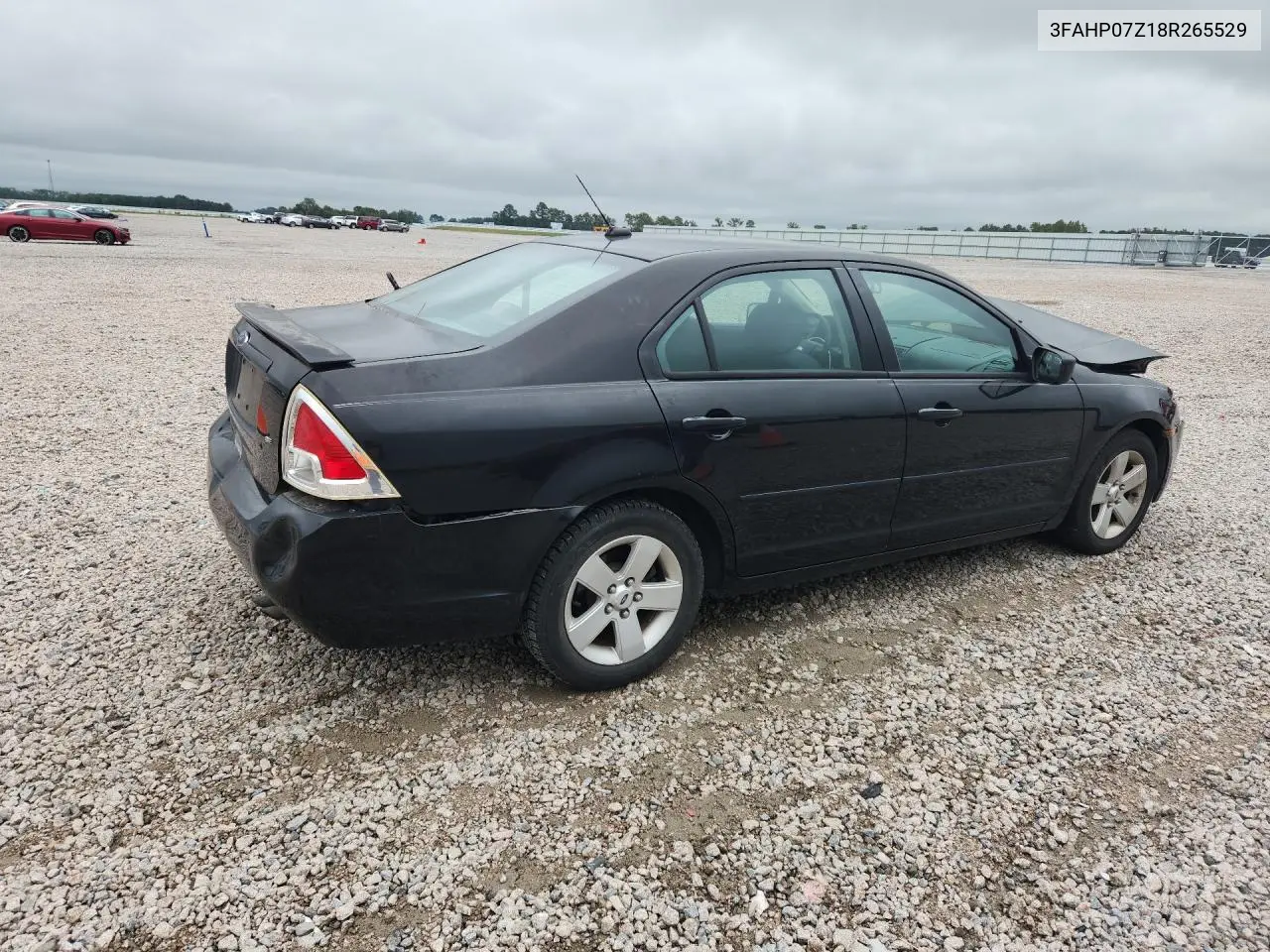 2008 FORD FUSION VIN 3FAHP07Z18R265529 — фото 3