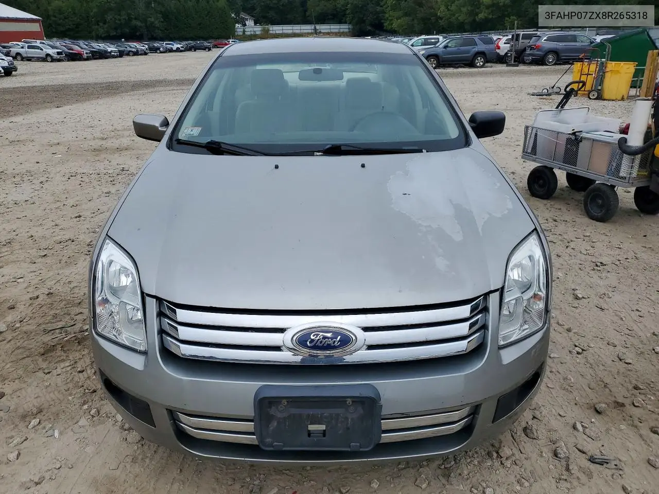 2008 FORD FUSION VIN 3FAHP07ZX8R265318 — фото 5