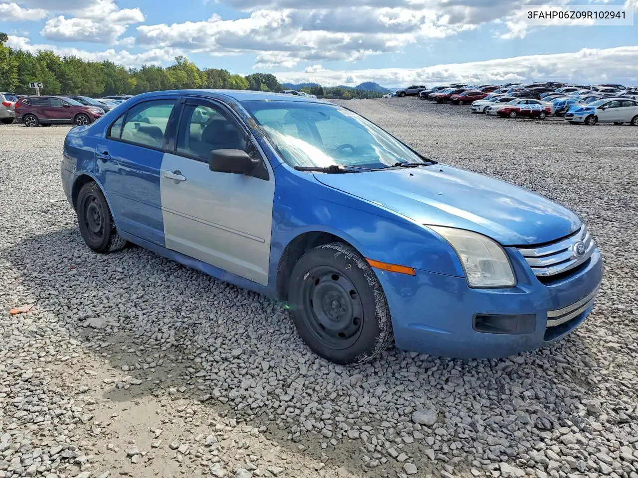 2009 FORD FUSION VIN 3FAHP06Z09R102941 — фото 4