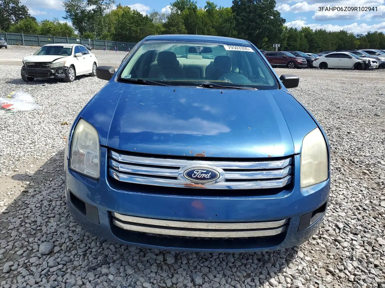 2009 FORD FUSION VIN 3FAHP06Z09R102941 — фото 5