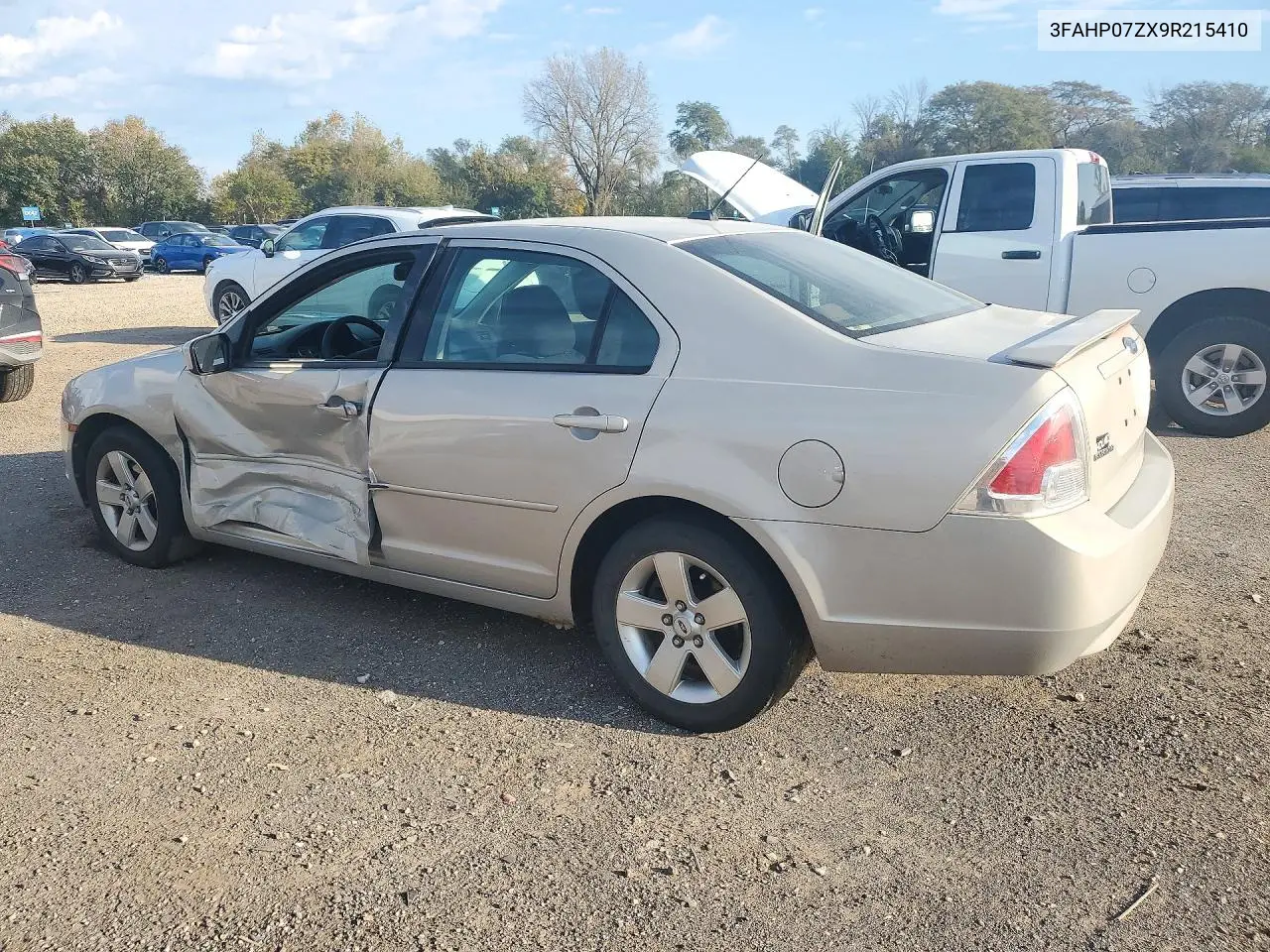 2009 FORD FUSION VIN 3FAHP07ZX9R215410 — фото 2