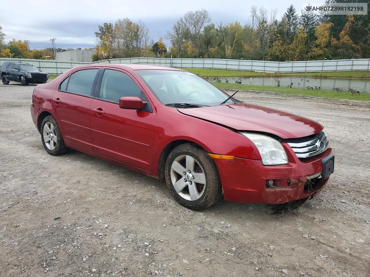 2009 FORD FUSION VIN 3FAHP07Z39R182198 — фото 4
