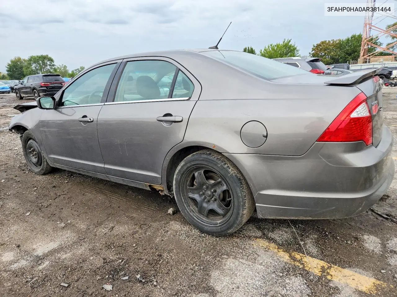 2010 FORD FUSION VIN 3FAHP0HA0AR381464 — фото 2