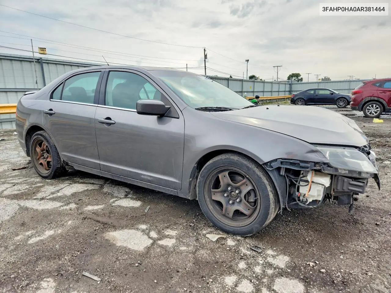 2010 FORD FUSION VIN 3FAHP0HA0AR381464 — фото 4
