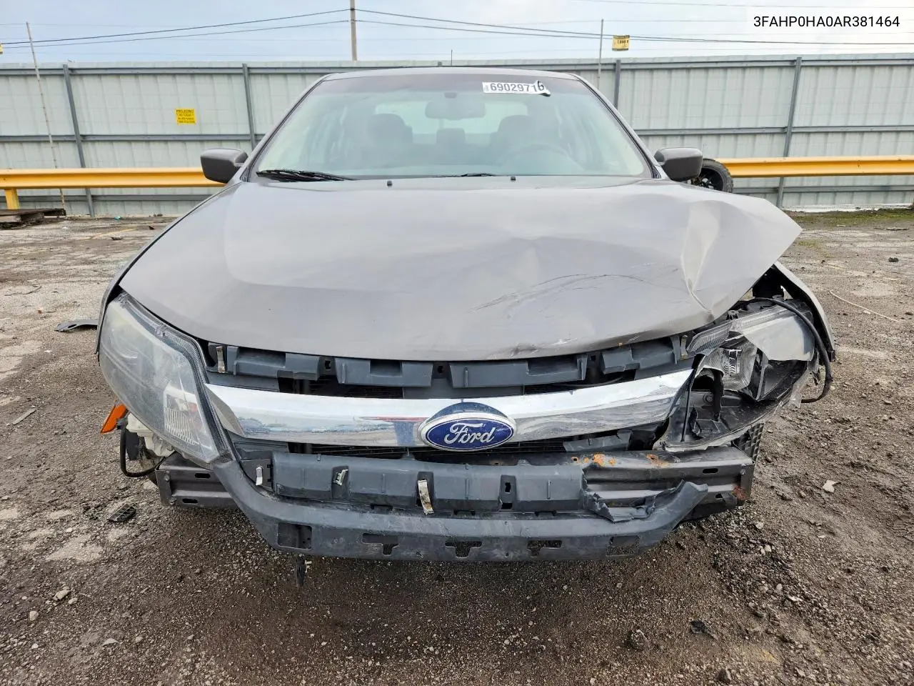 2010 FORD FUSION VIN 3FAHP0HA0AR381464 — фото 5