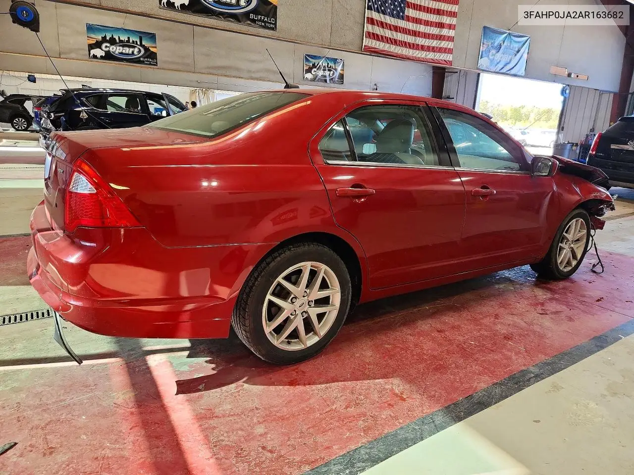 2010 FORD FUSION VIN 3FAHP0JA2AR163682 — фото 3