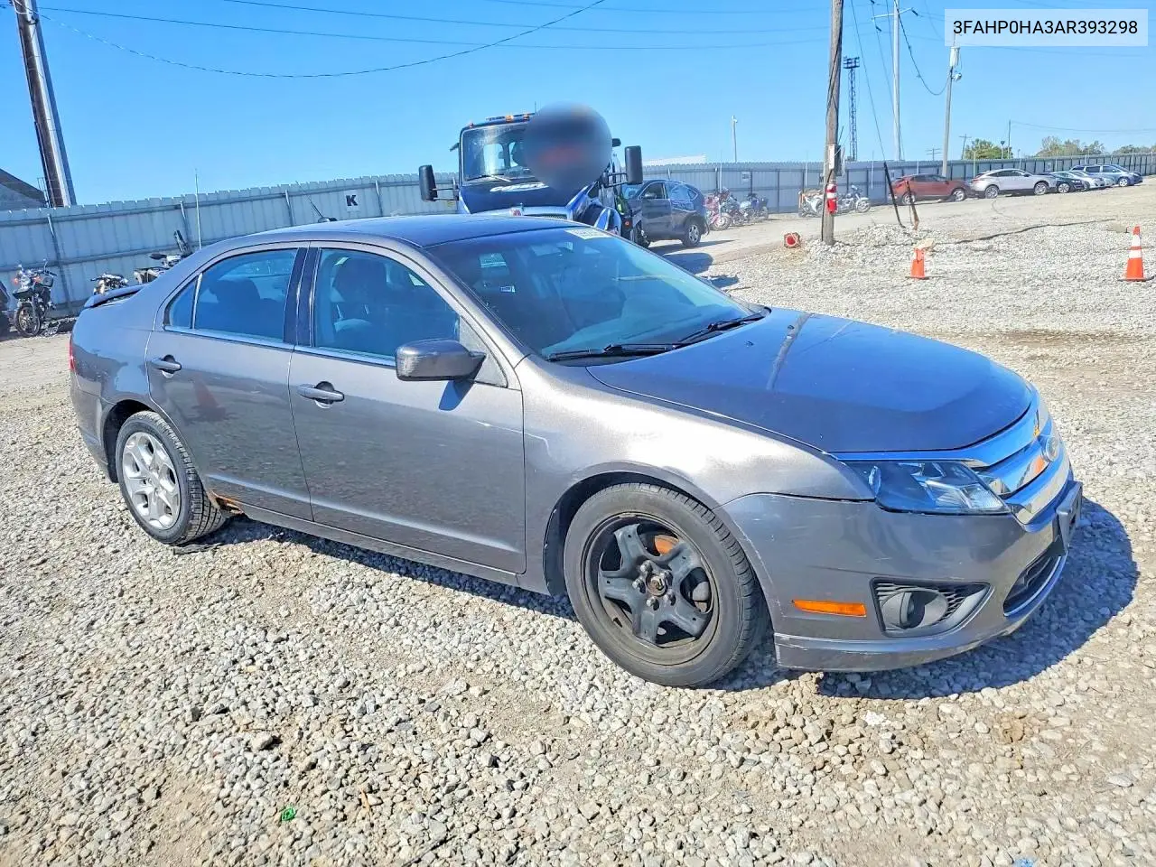 2010 FORD FUSION VIN 3FAHP0HA3AR393298 — фото 4