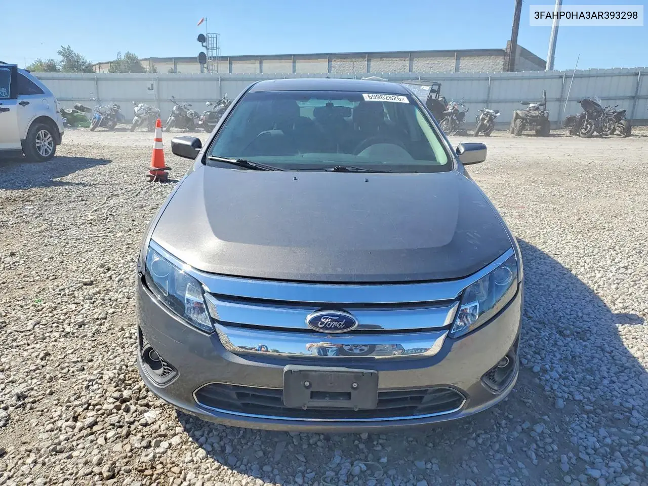 2010 FORD FUSION VIN 3FAHP0HA3AR393298 — фото 5