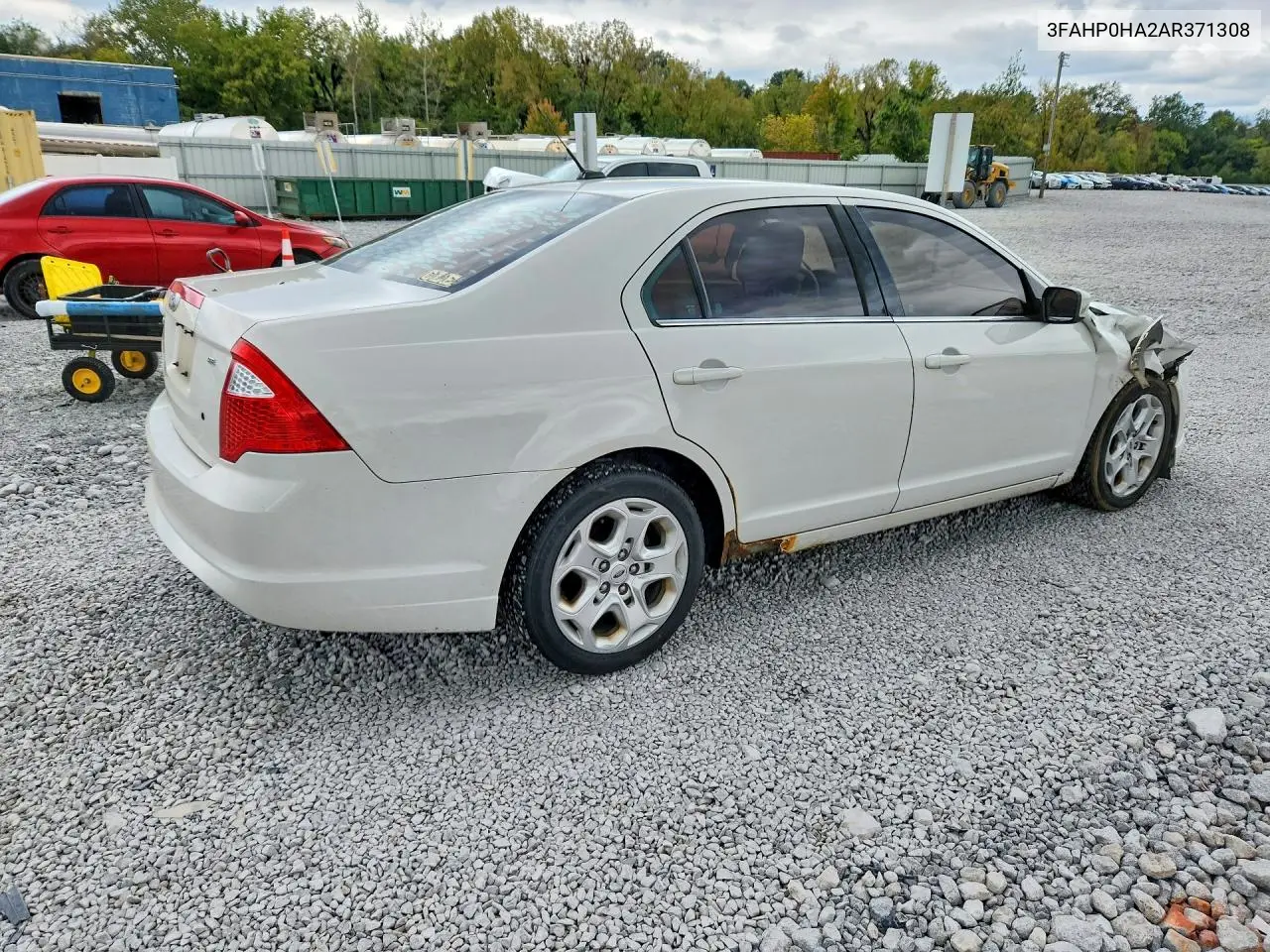 2010 FORD FUSION VIN 3FAHP0HA2AR371308 — фото 3