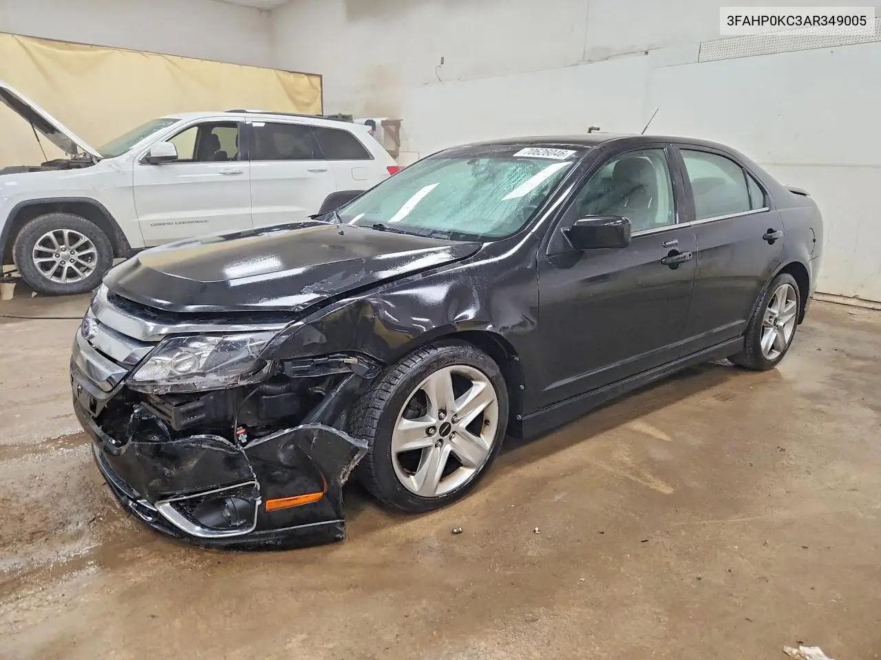FORD FUSION 2010, VIN 3FAHP0KC3AR349005