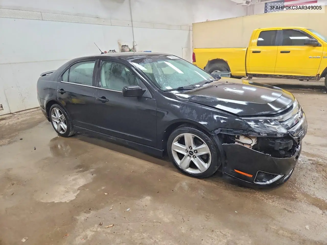 2010 FORD FUSION VIN 3FAHP0KC3AR349005 — фото 4