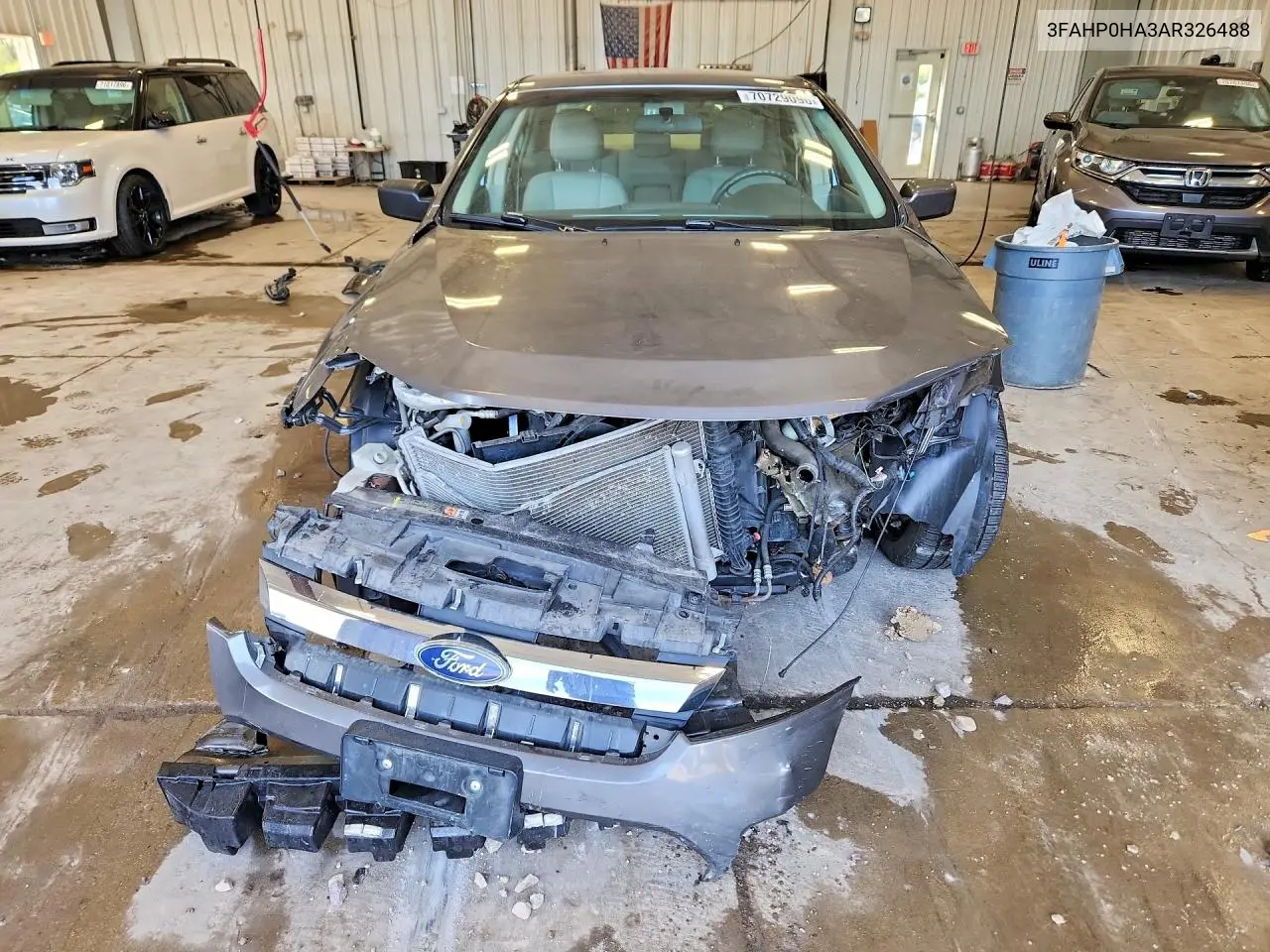 2010 FORD FUSION VIN 3FAHP0HA3AR326488 — фото 5