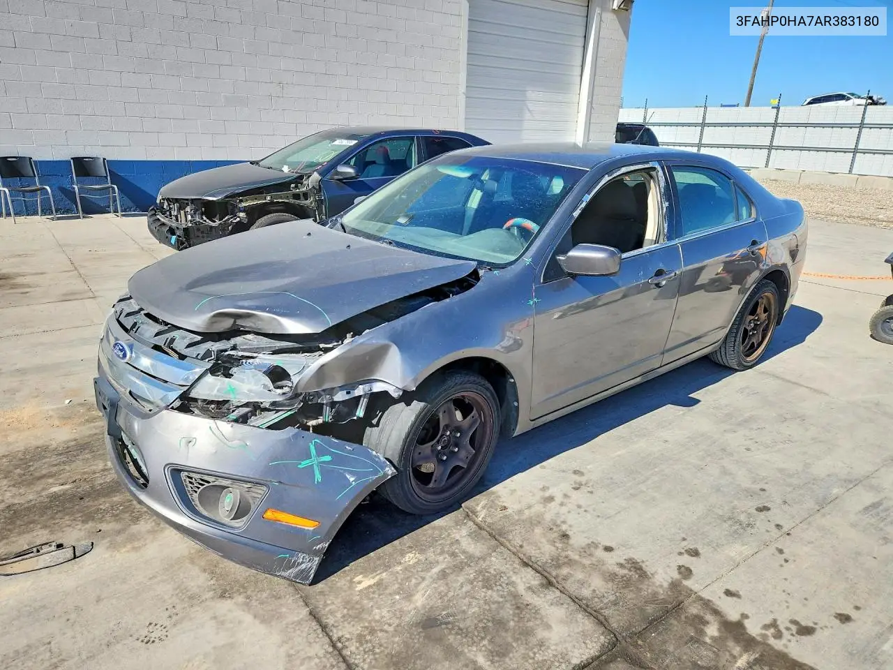 FORD FUSION 2010, VIN 3FAHP0HA7AR383180