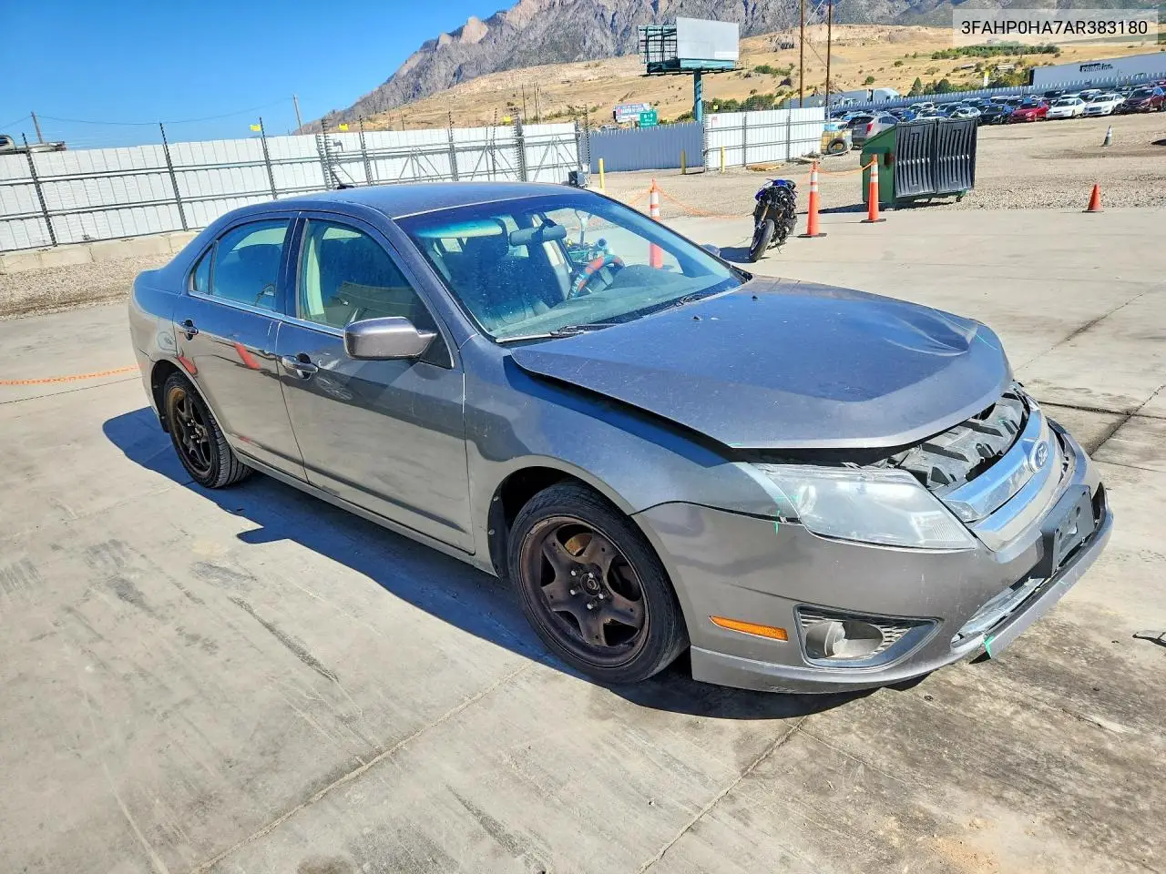 2010 FORD FUSION VIN 3FAHP0HA7AR383180 — фото 4