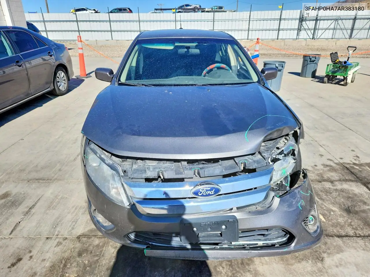 2010 FORD FUSION VIN 3FAHP0HA7AR383180 — фото 5