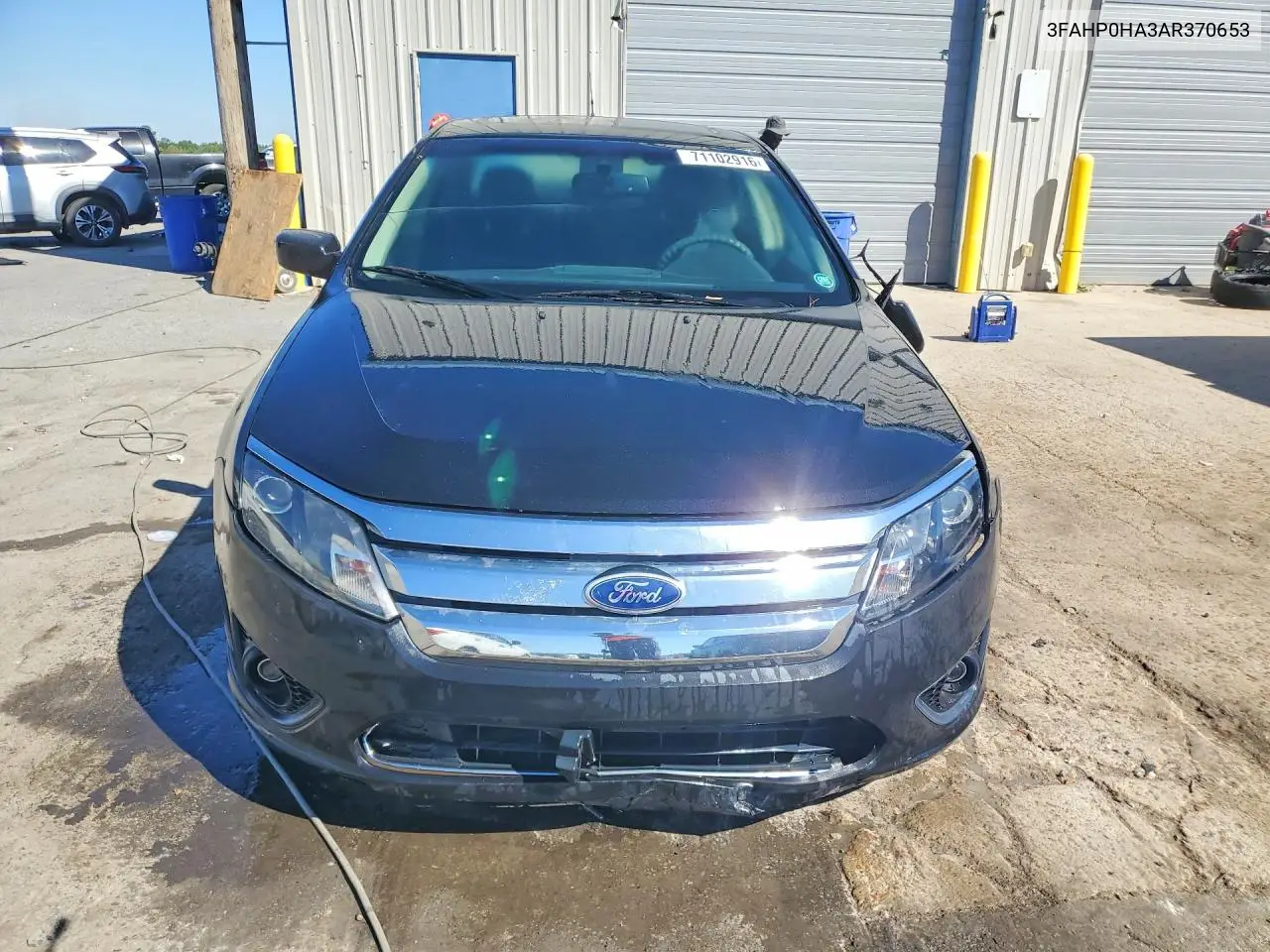 2010 FORD FUSION VIN 3FAHP0HA3AR370653 — фото 5