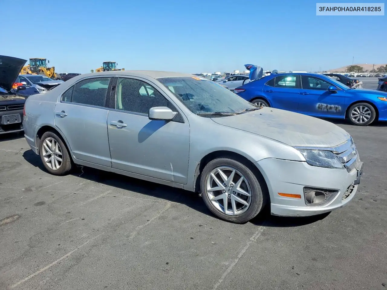 2010 FORD FUSION VIN 3FAHP0HA0AR418285 — фото 4