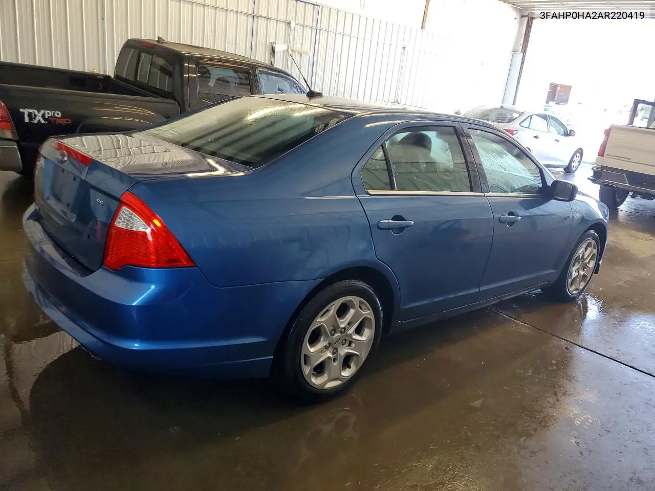 2010 FORD FUSION VIN 3FAHP0HA2AR220419 — фото 3