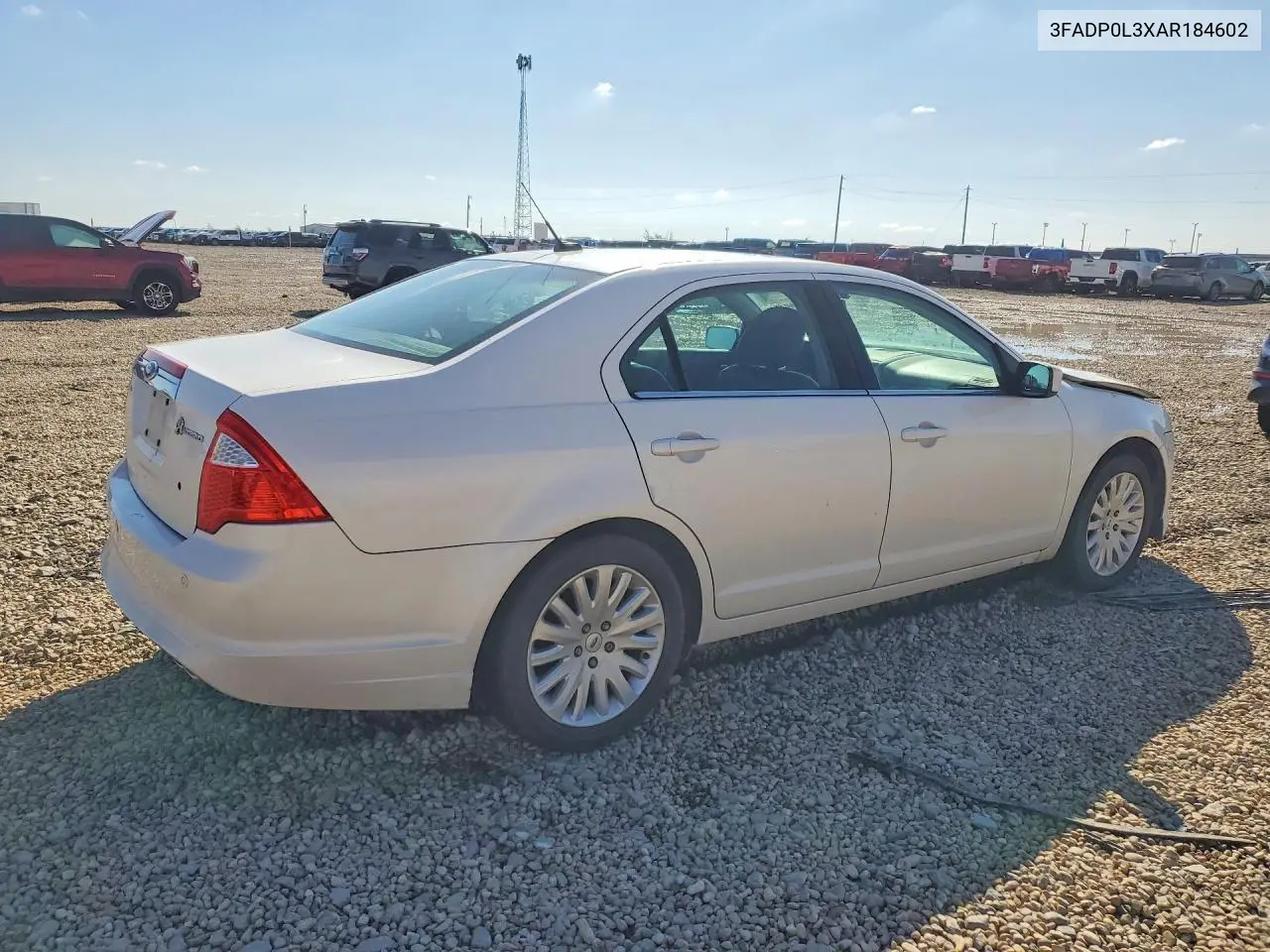2010 FORD FUSION VIN 3FADP0L3XAR184602 — фото 3