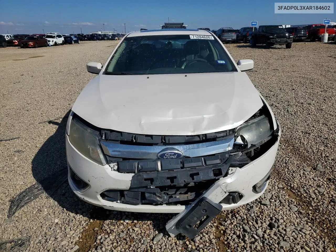 2010 FORD FUSION VIN 3FADP0L3XAR184602 — фото 5