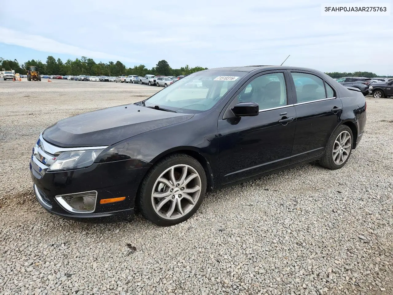 FORD FUSION 2010, VIN 3FAHP0JA3AR275763