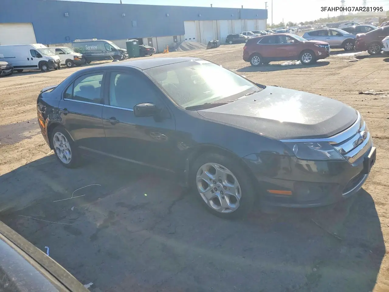 2010 FORD FUSION VIN 3FAHP0HG7AR281995 — фото 4