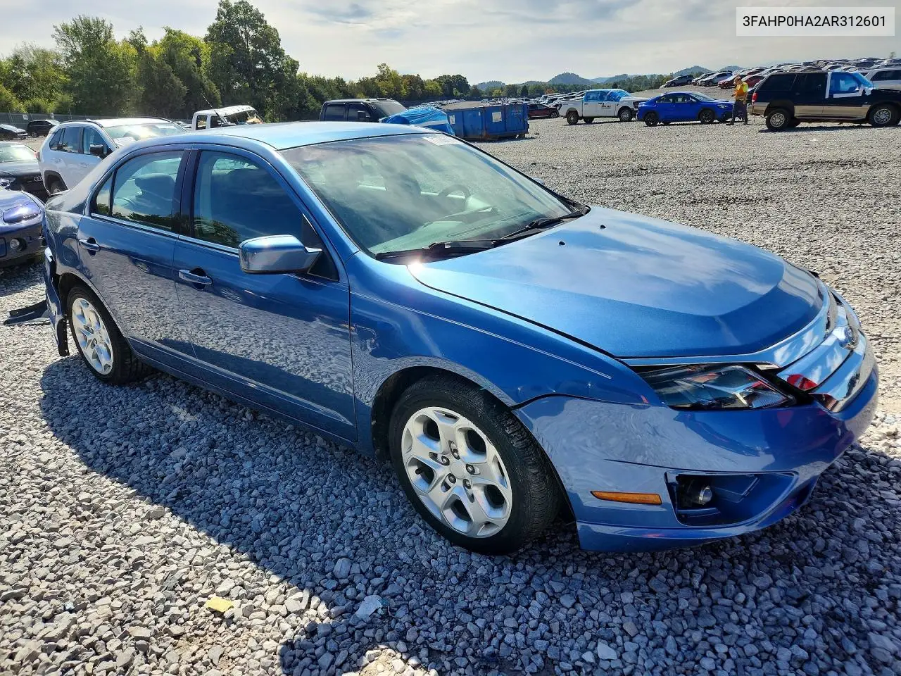 2010 FORD FUSION VIN 3FAHP0HA2AR312601 — фото 4