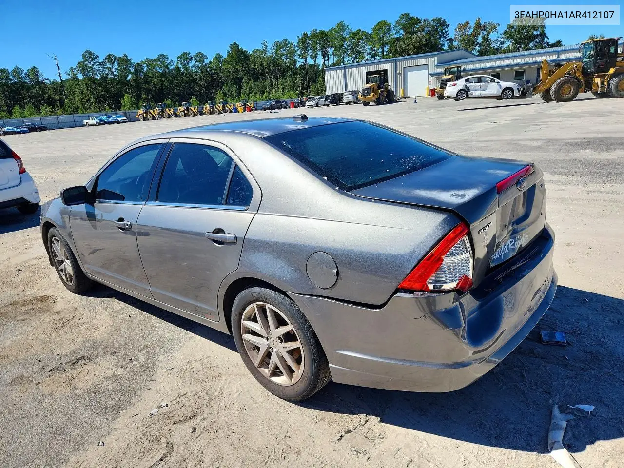 2010 FORD FUSION VIN 3FAHP0HA1AR412107 — фото 2