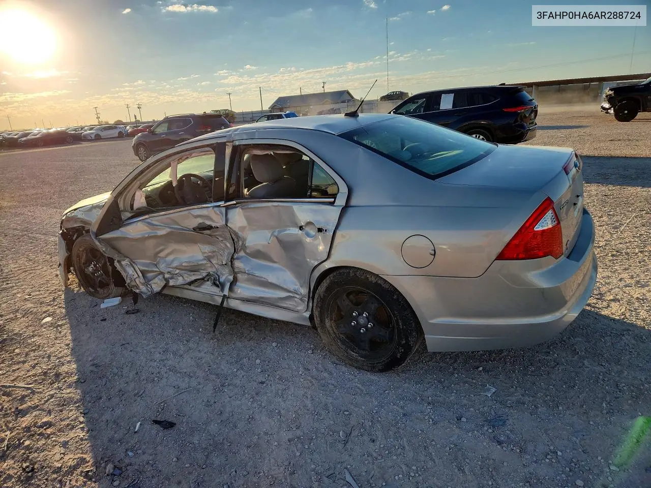 2010 FORD FUSION VIN 3FAHP0HA6AR288724 — фото 2