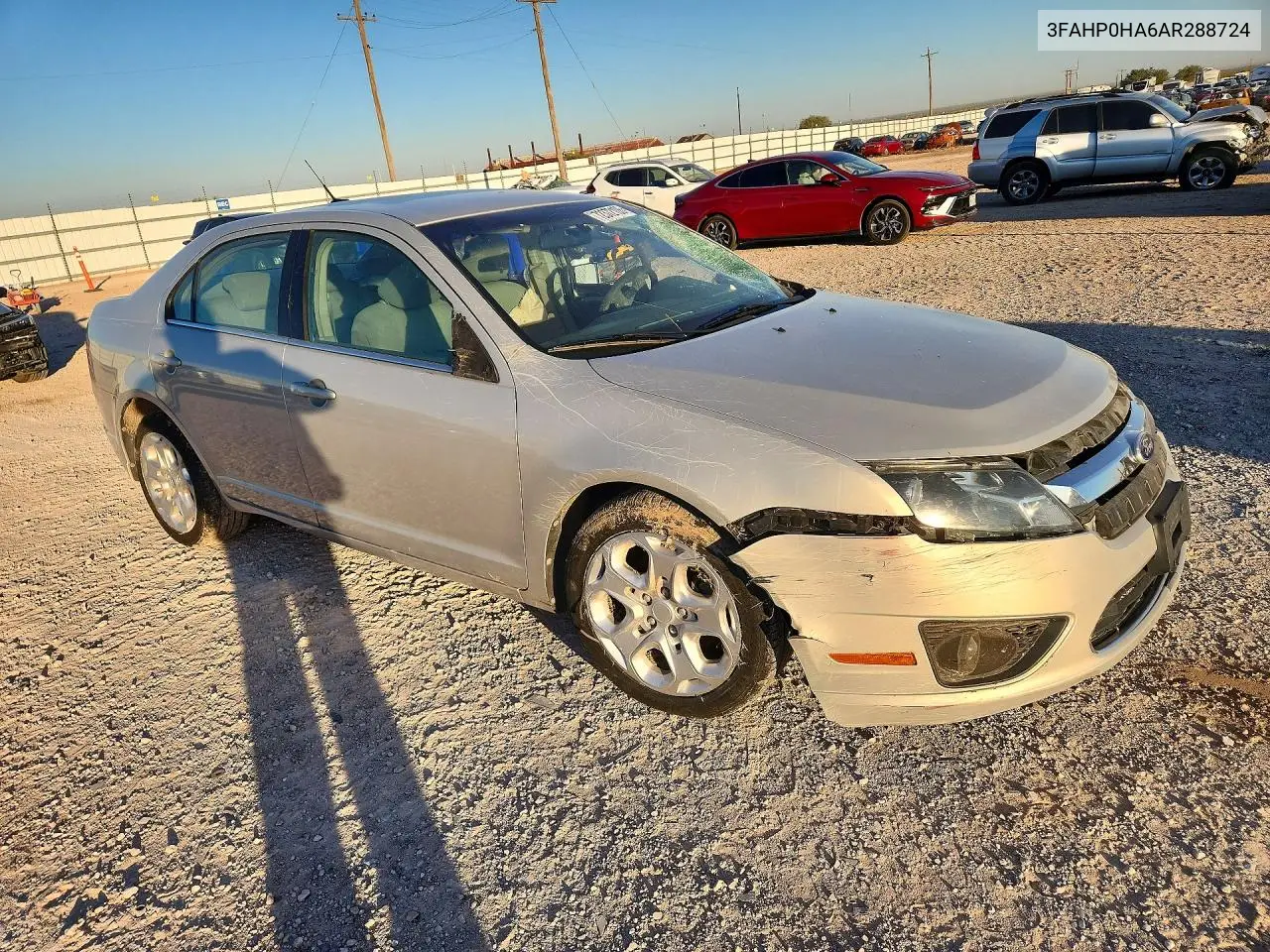 2010 FORD FUSION VIN 3FAHP0HA6AR288724 — фото 4
