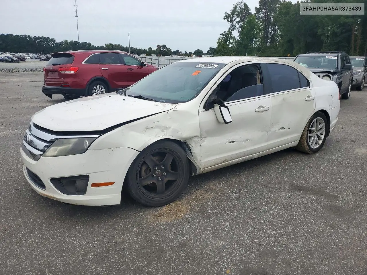 FORD FUSION 2010, VIN 3FAHP0HA5AR373439