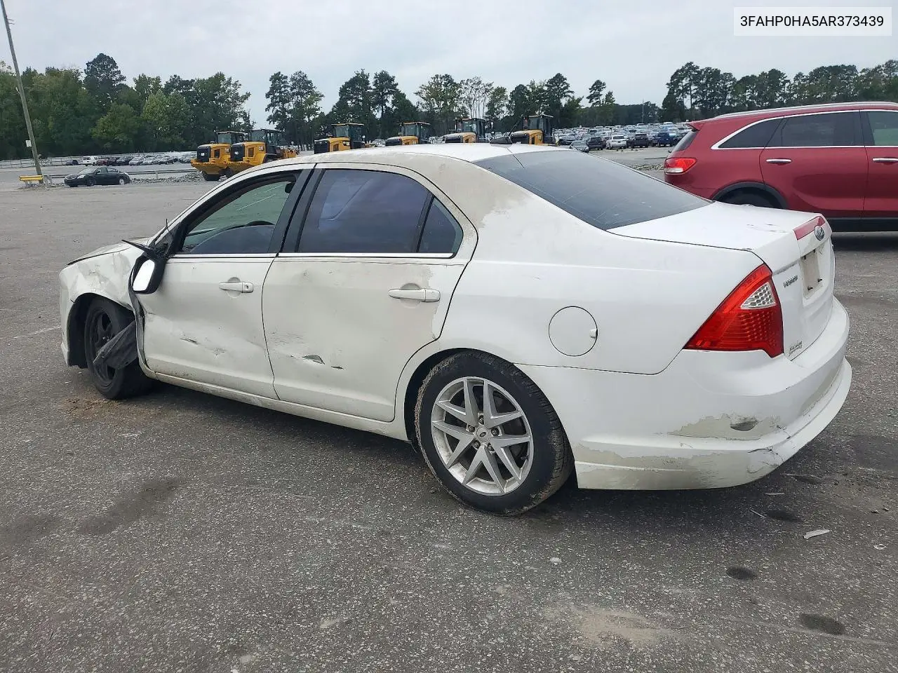 2010 FORD FUSION VIN 3FAHP0HA5AR373439 — фото 2