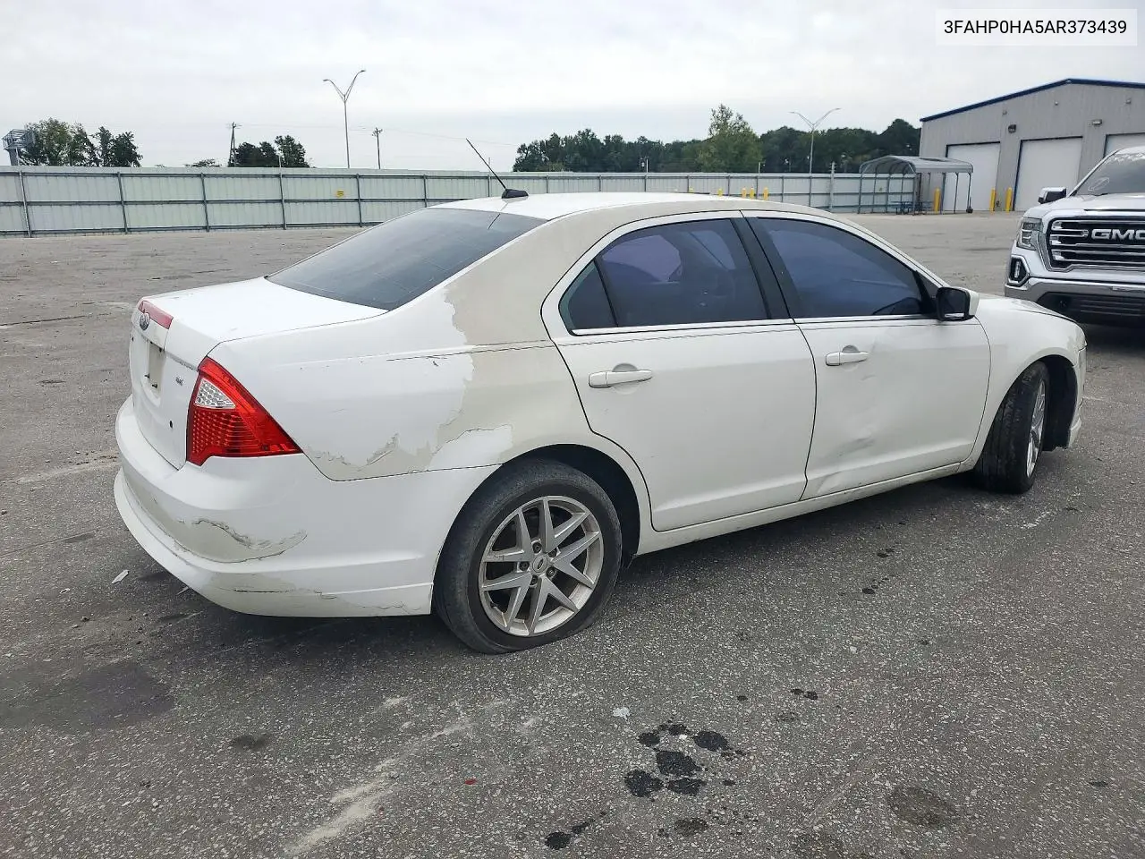 2010 FORD FUSION VIN 3FAHP0HA5AR373439 — фото 3
