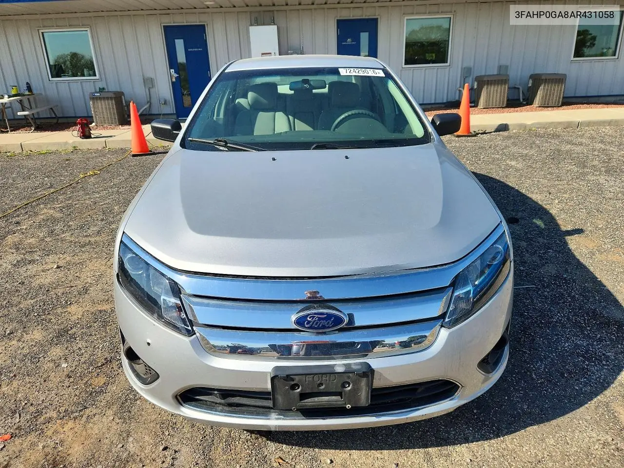 2010 FORD FUSION VIN 3FAHP0GA8AR431058 — фото 5