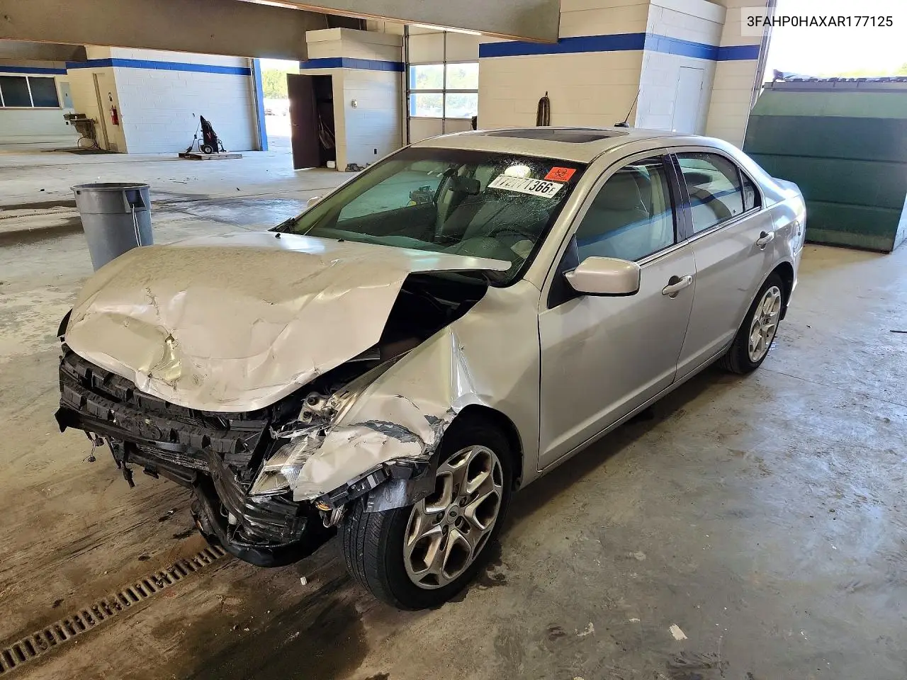 FORD FUSION 2010, VIN 3FAHP0HAXAR177125