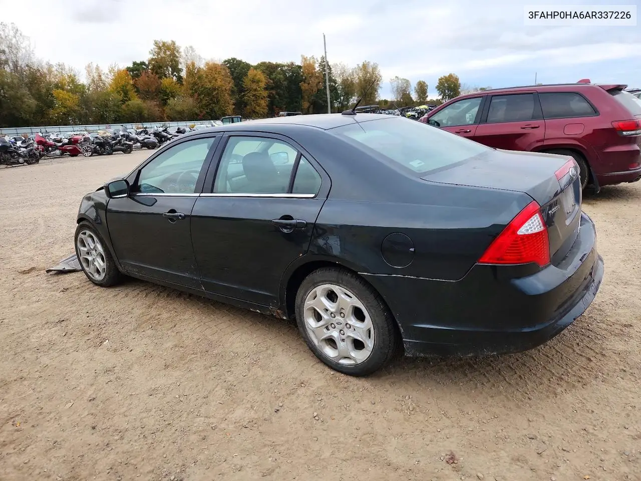 2010 FORD FUSION VIN 3FAHP0HA6AR337226 — фото 2