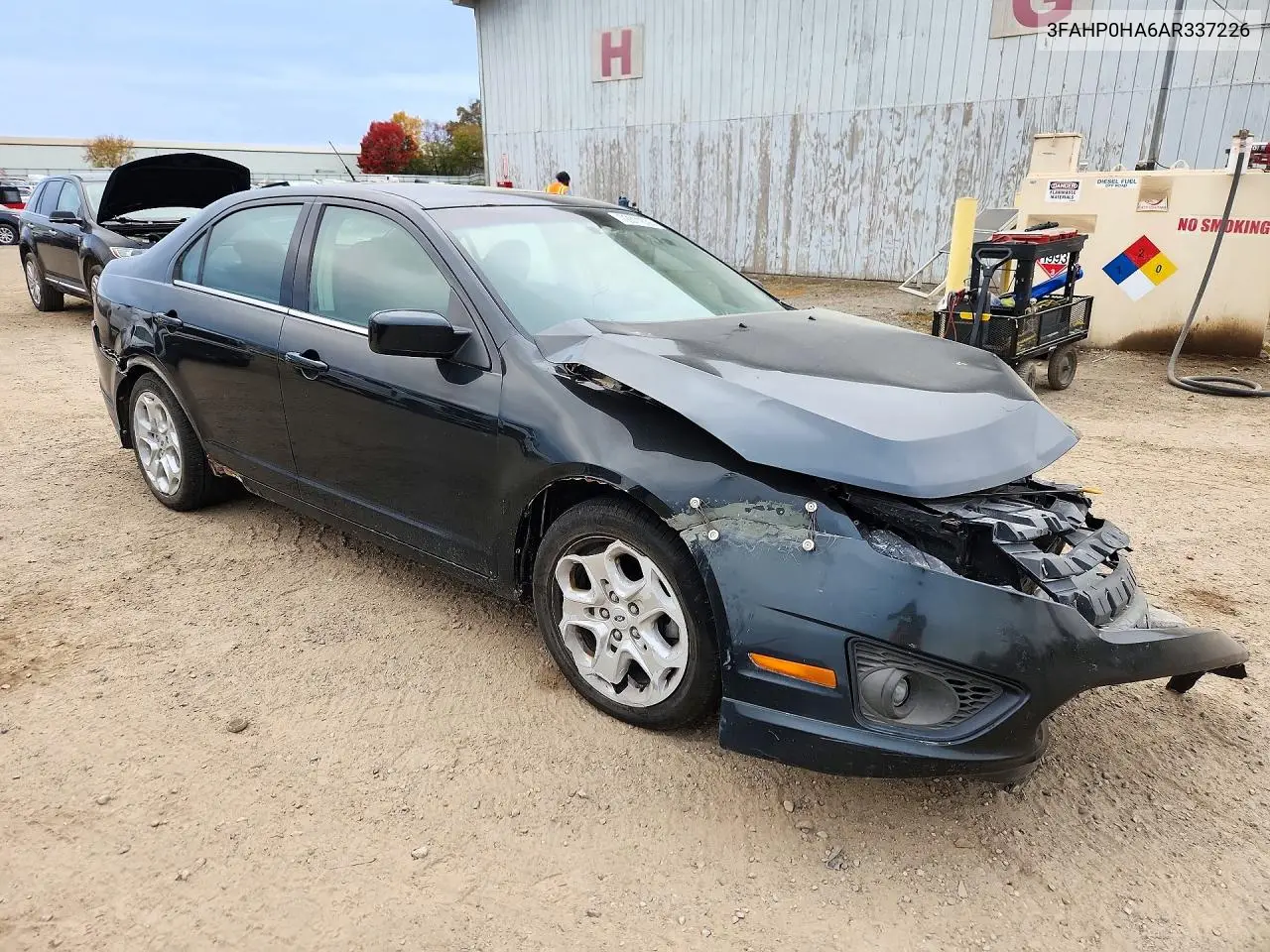 2010 FORD FUSION VIN 3FAHP0HA6AR337226 — фото 4