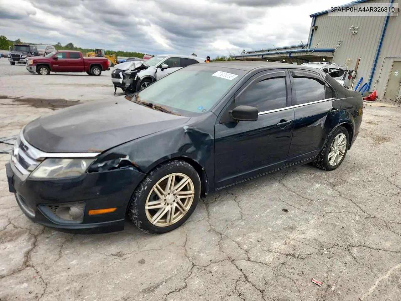 FORD FUSION 2010, VIN 3FAHP0HA4AR326810