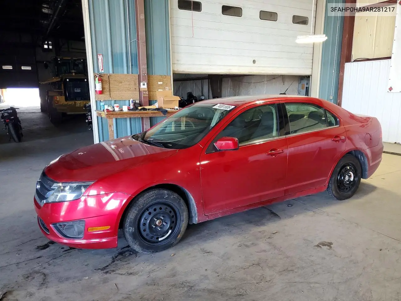 FORD FUSION 2010, VIN 3FAHP0HA9AR281217