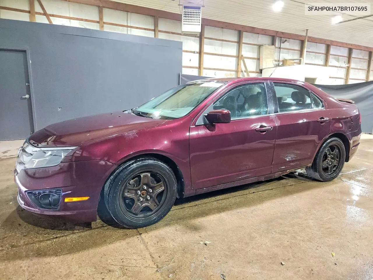 FORD FUSION 2011, VIN 3FAHP0HA7BR107695