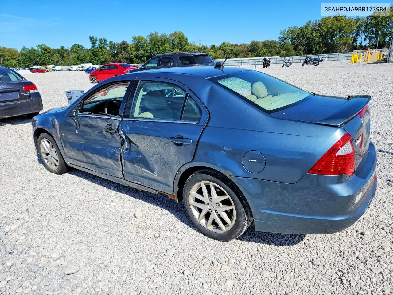 FORD FUSION 2011, VIN 3FAHP0JA9BR177984