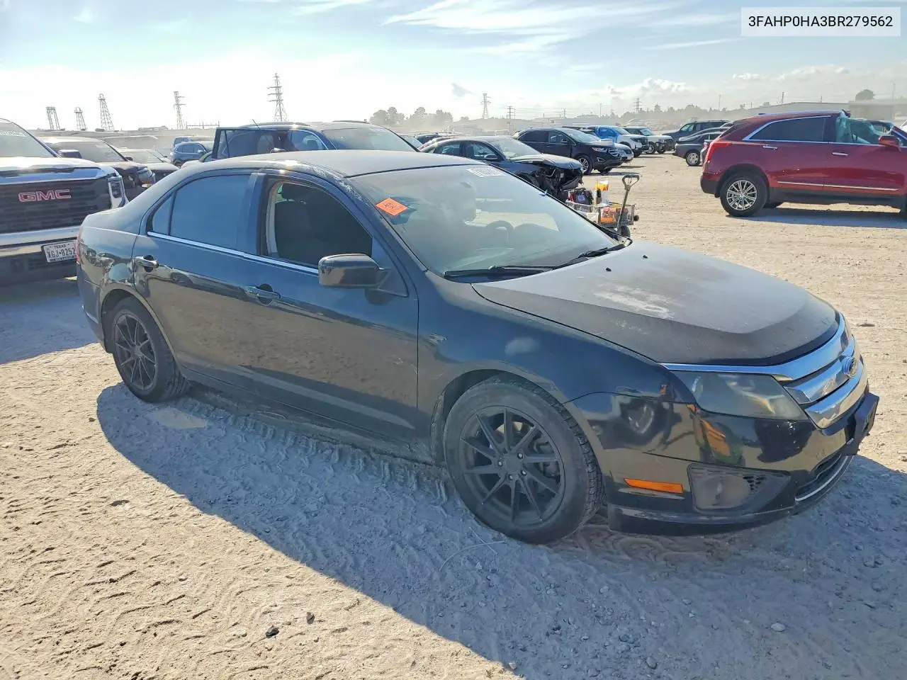 2011 FORD FUSION VIN 3FAHP0HA3BR279562 — фото 4