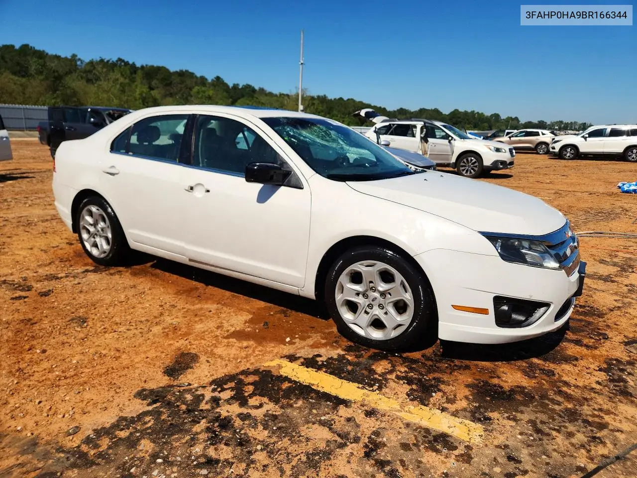 2011 FORD FUSION VIN 3FAHP0HA9BR166344 — фото 4