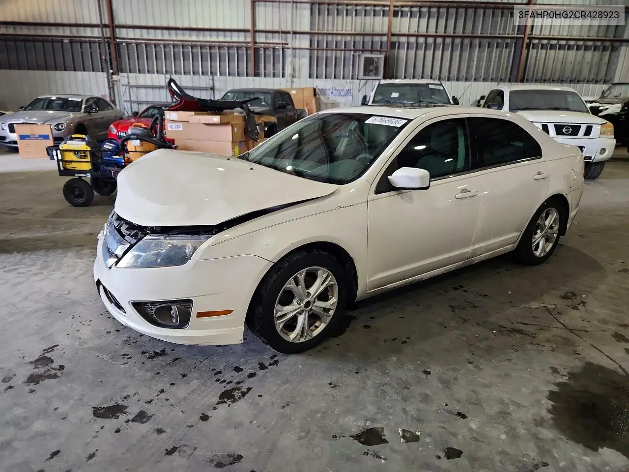 FORD FUSION 2012, VIN 3FAHP0HG2CR428923