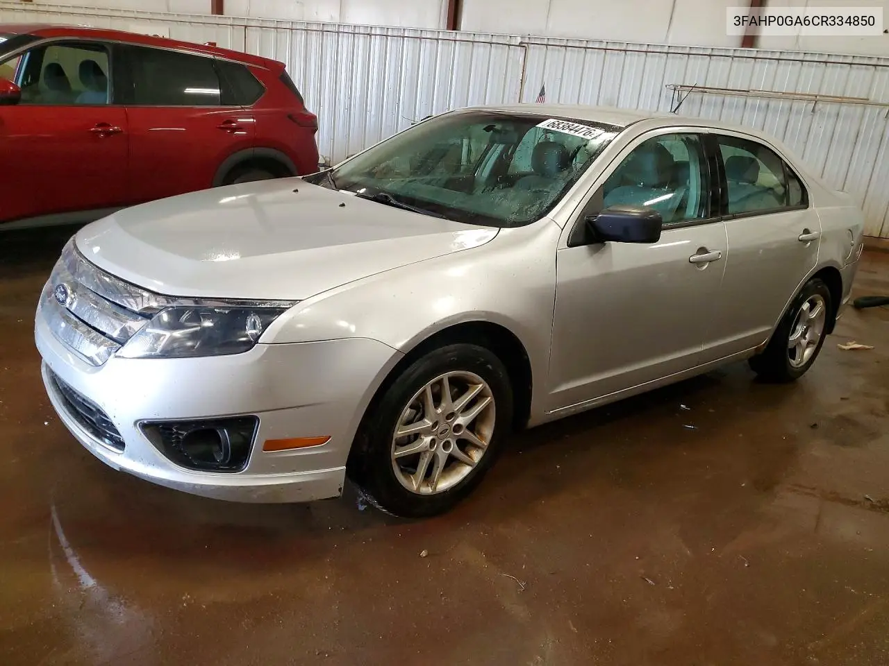 FORD FUSION 2012, VIN 3FAHP0GA6CR334850